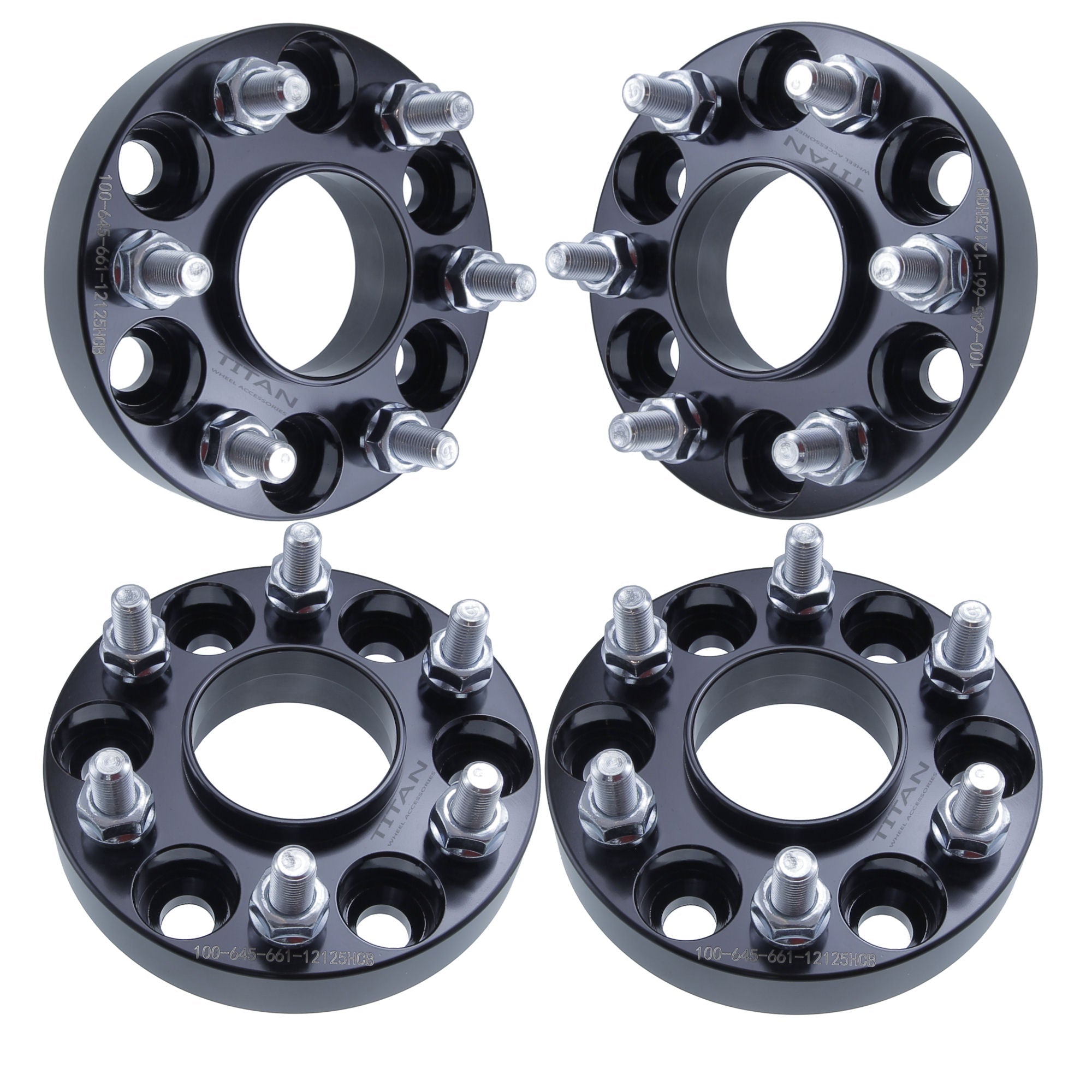 1 Inch Hubcentric Wheel Spacers For Nissan Frontier Xterra 6x4 5