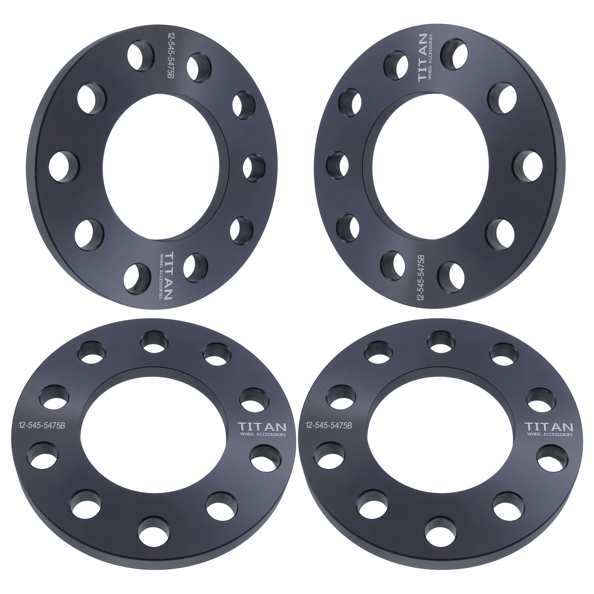 1/2 Inch Wheel Spacers for Wrangler TJ YJ XJ | 5x4.5 | Titan Wheel
