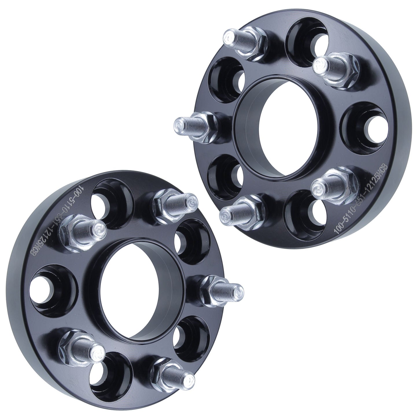 Espaciadores de ruedas de 1" (25 mm) para Jeep Cherokee Renegade | 5x110 | 65.1 Hubcentric | Pernos de 12x1.25 |