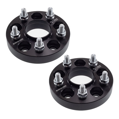 1" (25mm) Wheel Spacers for Ford Bronco Sport Escape | 5x4.25 (5x108) | 63.4 Hubcentric | 12x1.5 Studs |