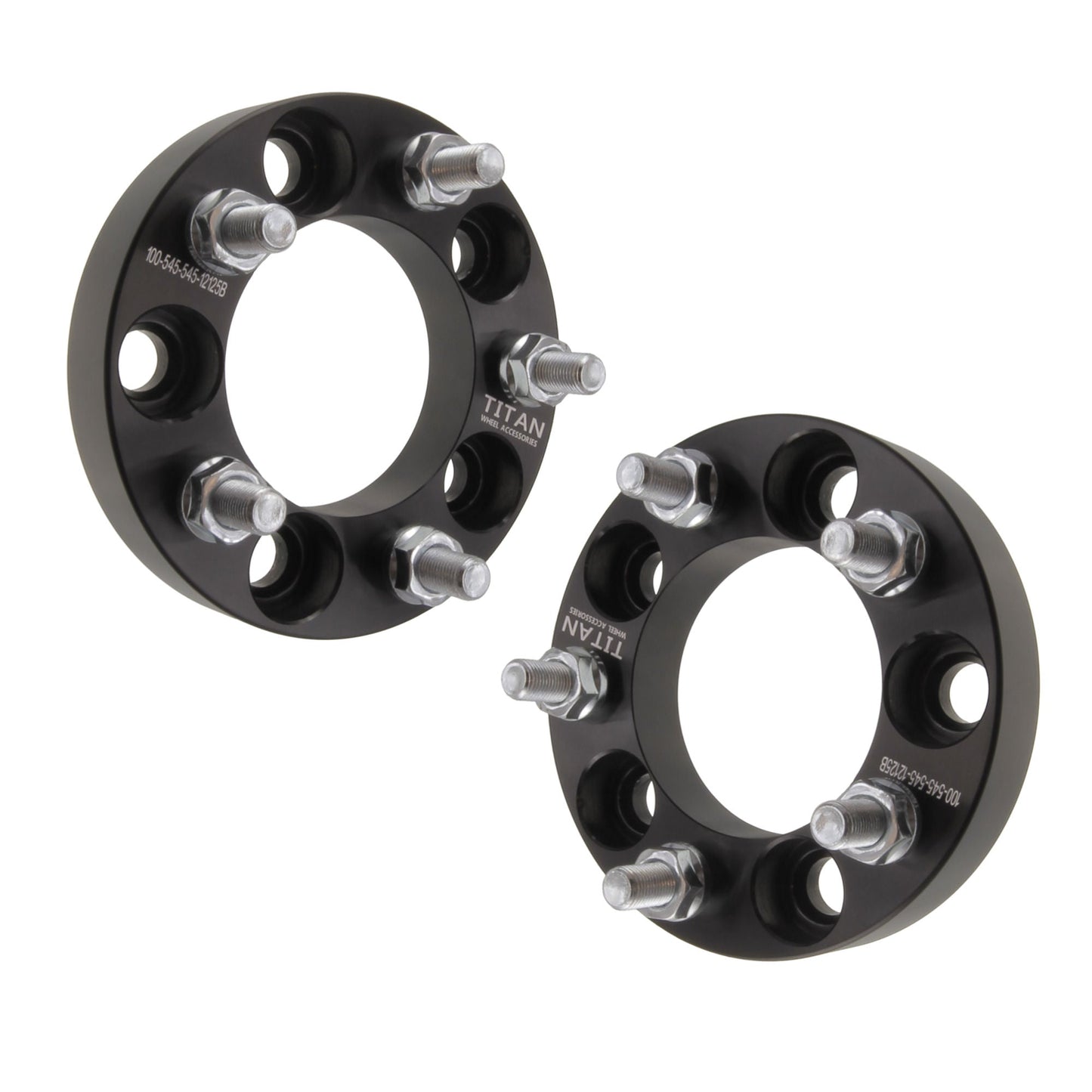 25mm (1") Wheel Spacers for Mitsubishi Chrysler Dodge | 5x114.3 | 12x1.5 Studs |