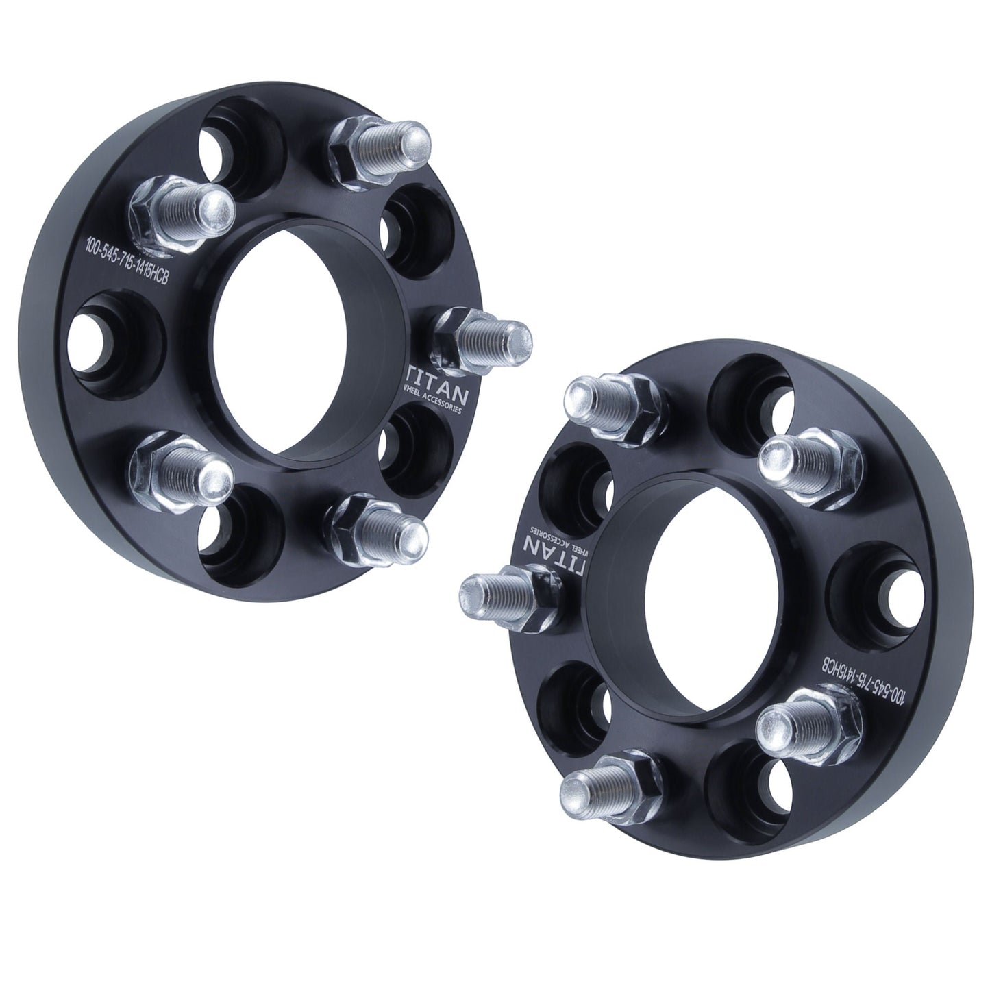 1" (25mm) Wheel Spacers for Wrangler TJ YJ XJ | 5x4.5 | 71.5 Hubcentric |1/2x20 Studs |