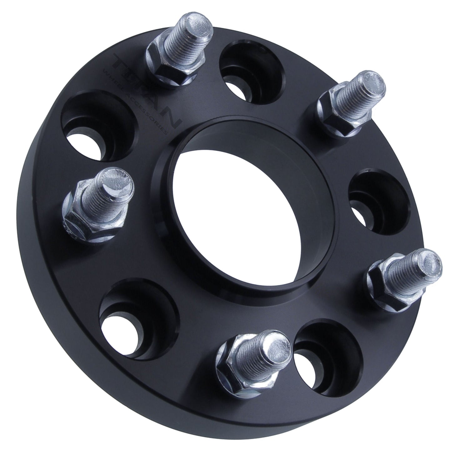 1" (25mm) Wheel Spacers for Jeep Grand Cherokee Commander Wrangler | 5x5 | 71.5 Hubcentric |14x1.5 Studs |