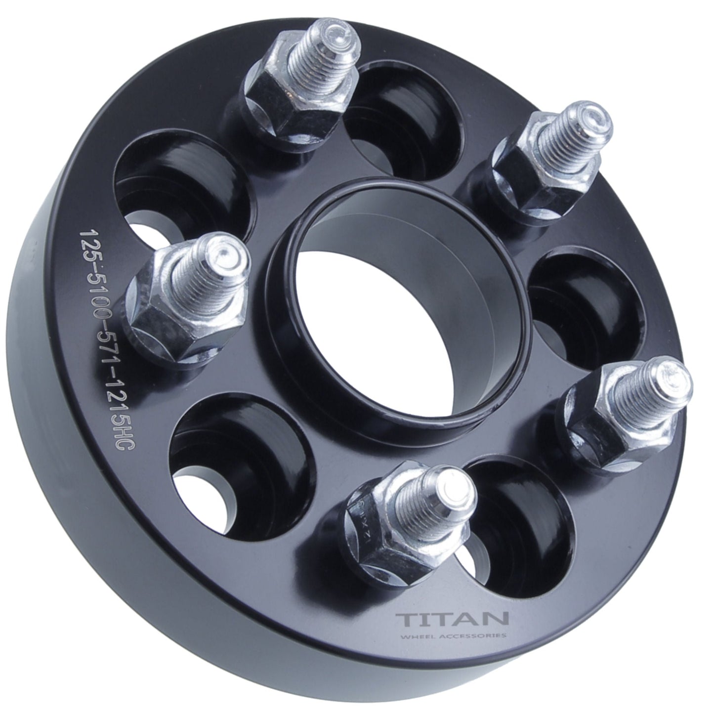 38mm (1.5") Wheel Spacers | 5x100 | 57.1 Hubcentric |12x1.5 Studs |