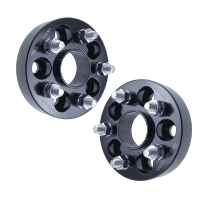 38mm (1.5") Wheel Spacers | 5x100 | 57.1 Hubcentric |12x1.5 Studs |