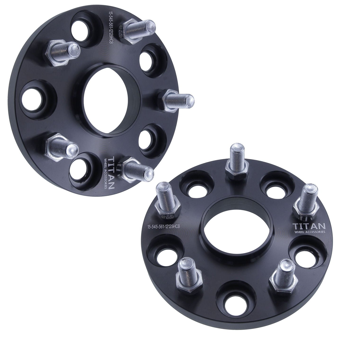 15mm Wheel Spacers for Subaru Ascent Forester Impreza WRX | 5x114.3 (5x4.5) | 56.1 Hubcentric |12x1.25 Studs |