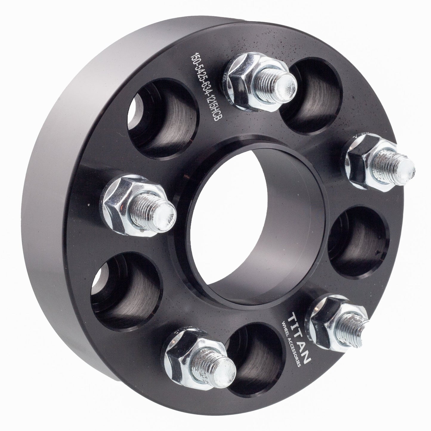 1.5" (38mm) Wheel Spacers for Jaguar F S X Type XE XF XJ XK | 5x4.25 (5x108) | 63.4 Hubcentric | 12x1.5 Studs |