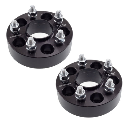 1.5" (38mm) Wheel Spacers for Ford Bronco Sport Escape | 5x4.25 (5x108) | 63.4 Hubcentric | 12x1.5 Studs |