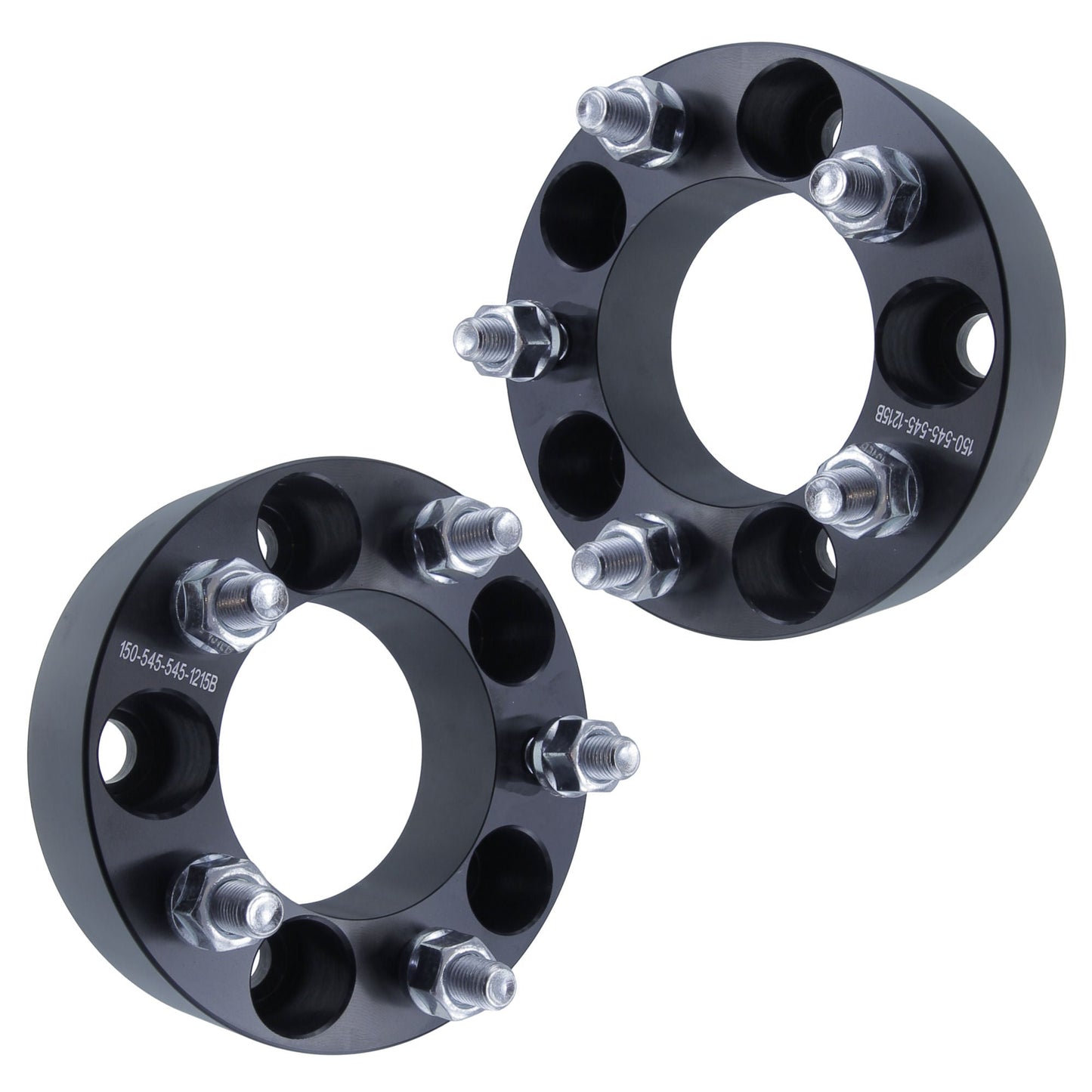 2" (50mm) Wheel Spacers for Ford Mustang Edge Ranger Explorer | 5x4.5 (5x114.3) | 1/2x20 Studs |