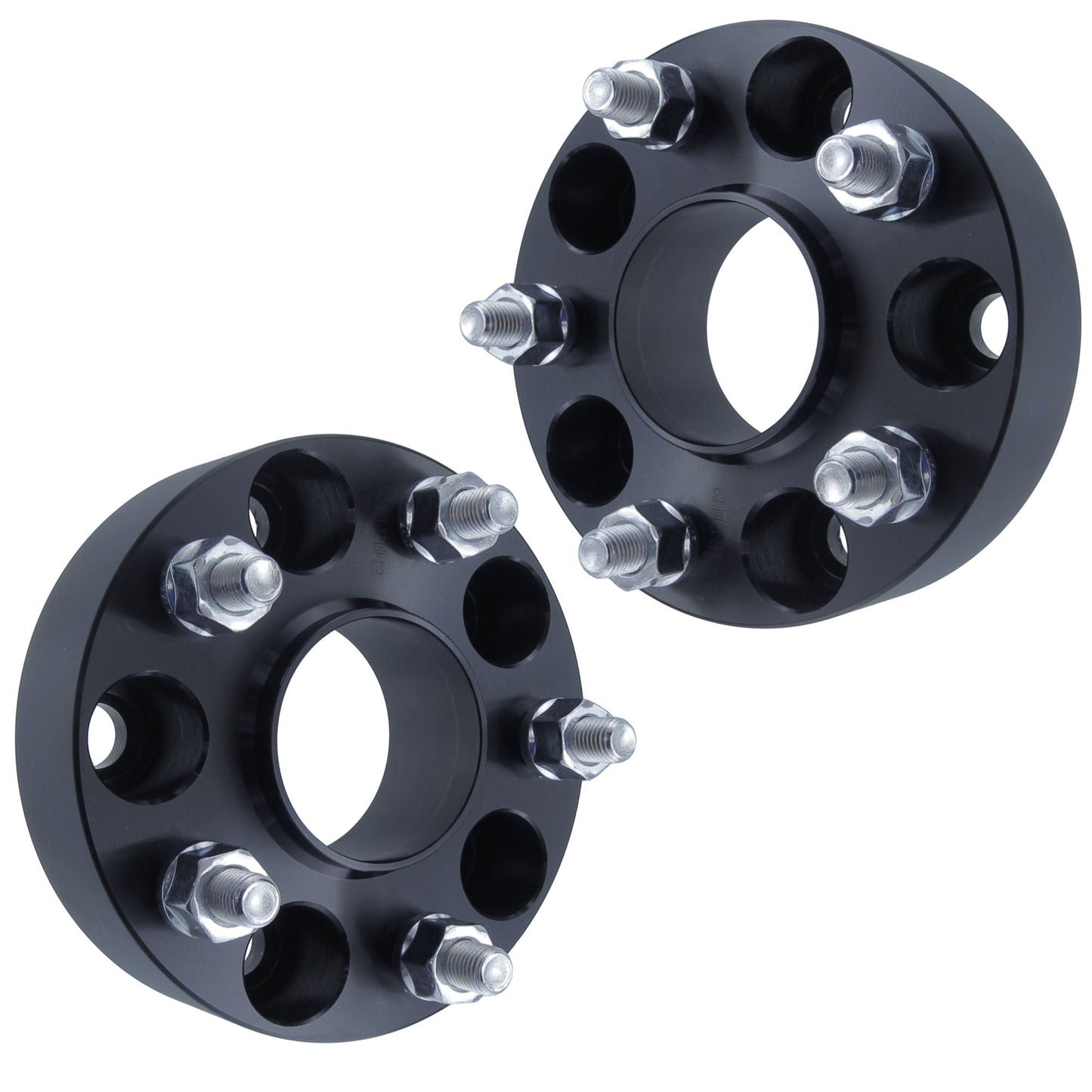 38mm (1.5") Wheel Spacers for Acura TSX TL Honda Accord Civic | 5x114.3 (5x4.5) | 64.1 Hubcentric |12x1.5 Studs |