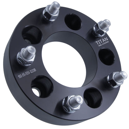 38mm (1.5") Wheel Spacers for Jeep Grand Cherokee Commander Wrangler JK | 5x5 | 1/2x20 Studs |