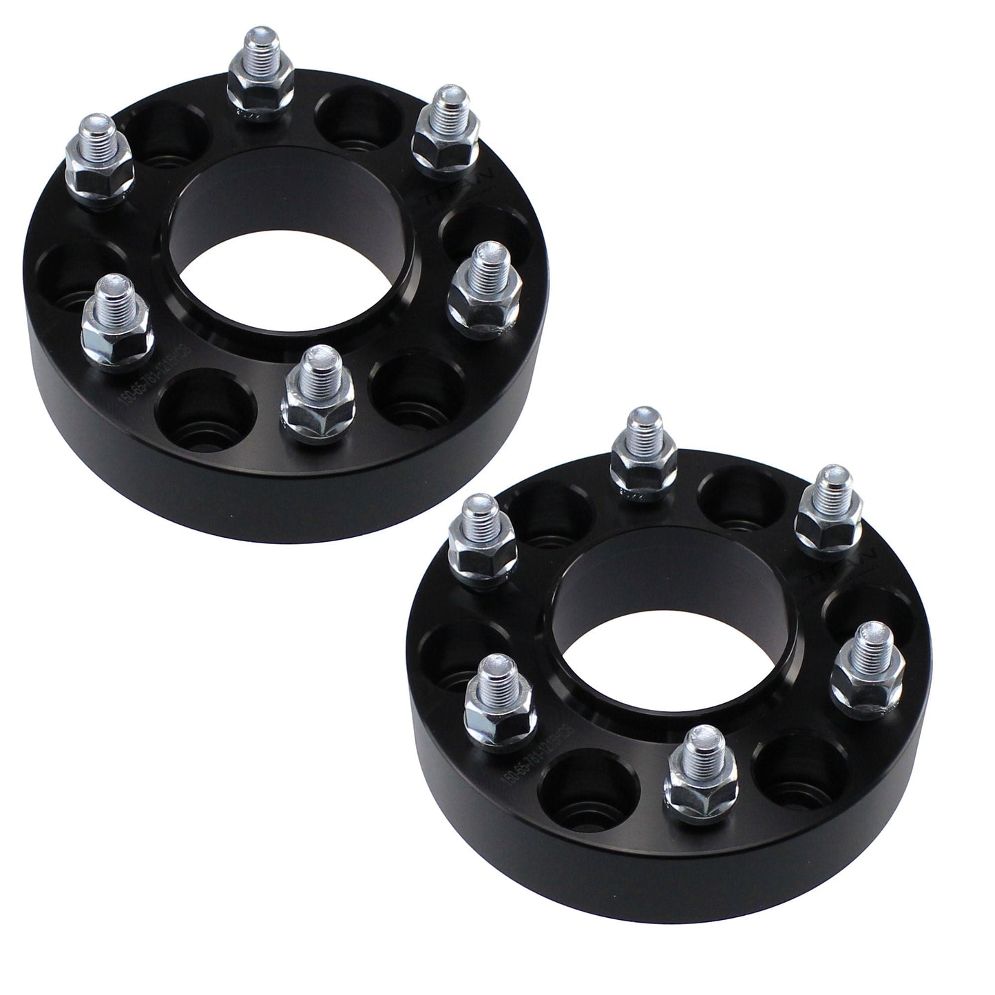 2" (50mm) Wheel Spacers for Chevy Trailblazer GMC Envoy | 6x5 | 78.1 Hubcentric |12x1.5 Studs |