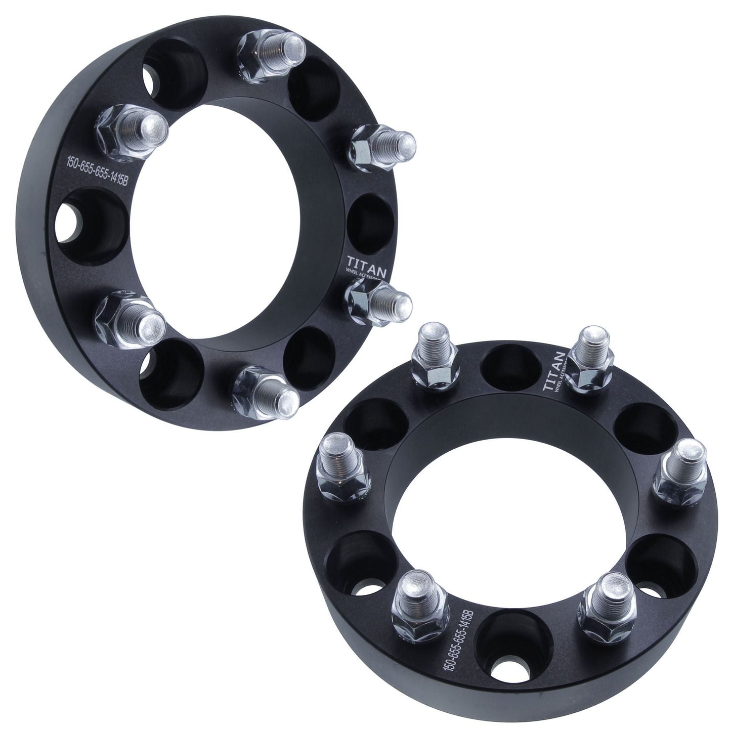 38mm (1.5") Wheel Spacers for Infiniti and Nissan Trucks SUVs | 6x5.5 (6x139.7) | 12x1.25 Studs |