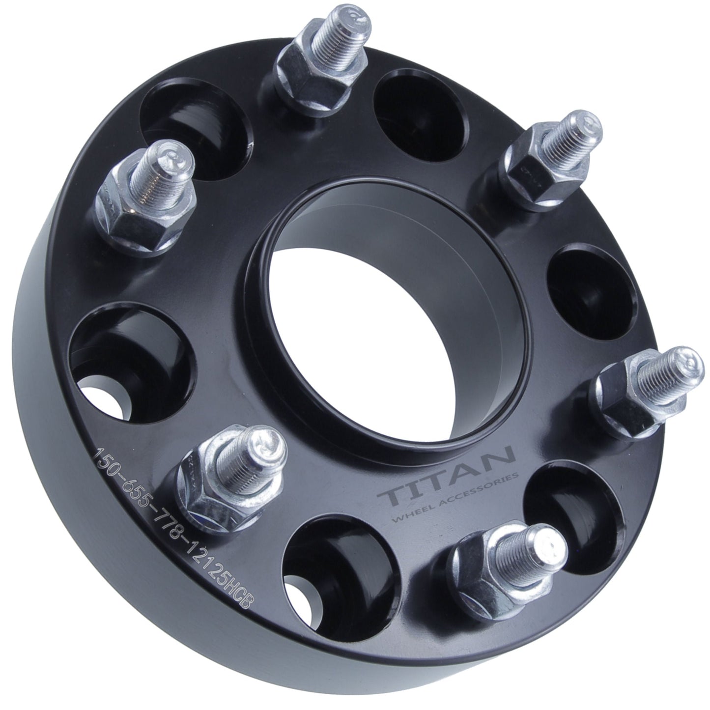 38mm (1.5") Wheel Spacers for Infiniti QX80 Nissan XD Ram 1500 | 6x5.5 (6x139.7) | 77.8 Hubcentric |14x1.5 Studs |