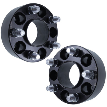 2" (50mm) Wheel Spacers for Dodge Charger Challenger Magnum Chrysler 300 | 5x4.5 (5x114.3) | 71.5 Hubcentric |14x1.5 Studs |