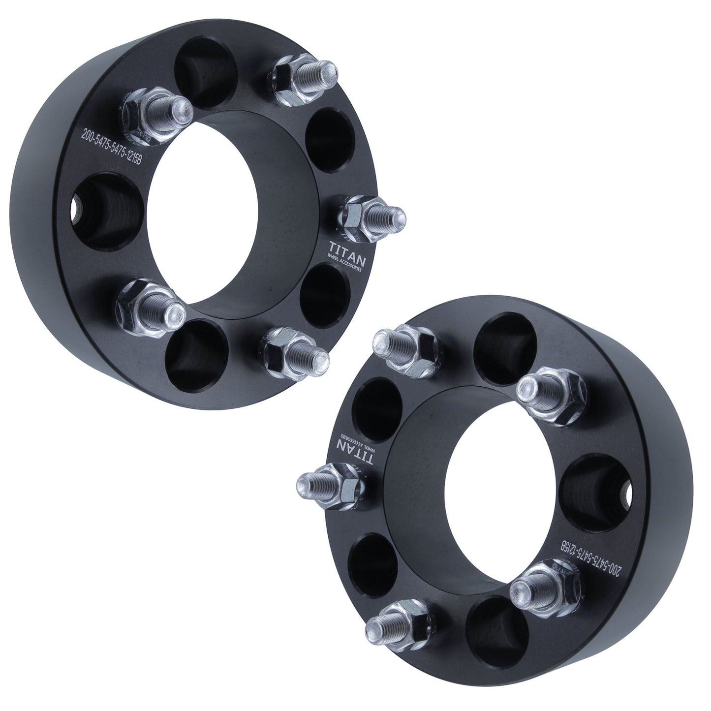 2" (50MM) Wheel Spacers for Corvette Camaro Firebird S-10 | 5x4.75 | 12x1.5 |