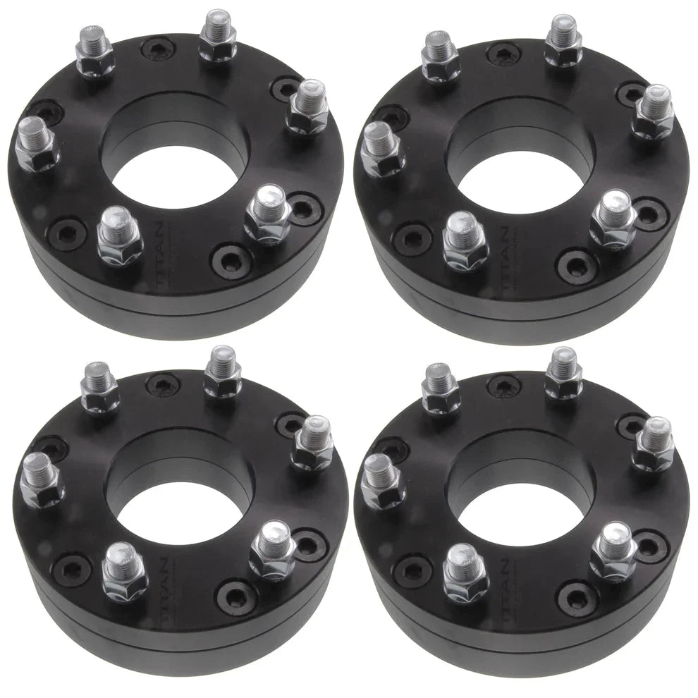 2" 5x5 to 6x5.5 Wheel Adapters for Chevrolet Trucks | 5x5 to 6x5.5 | 14x1.5 Studs |