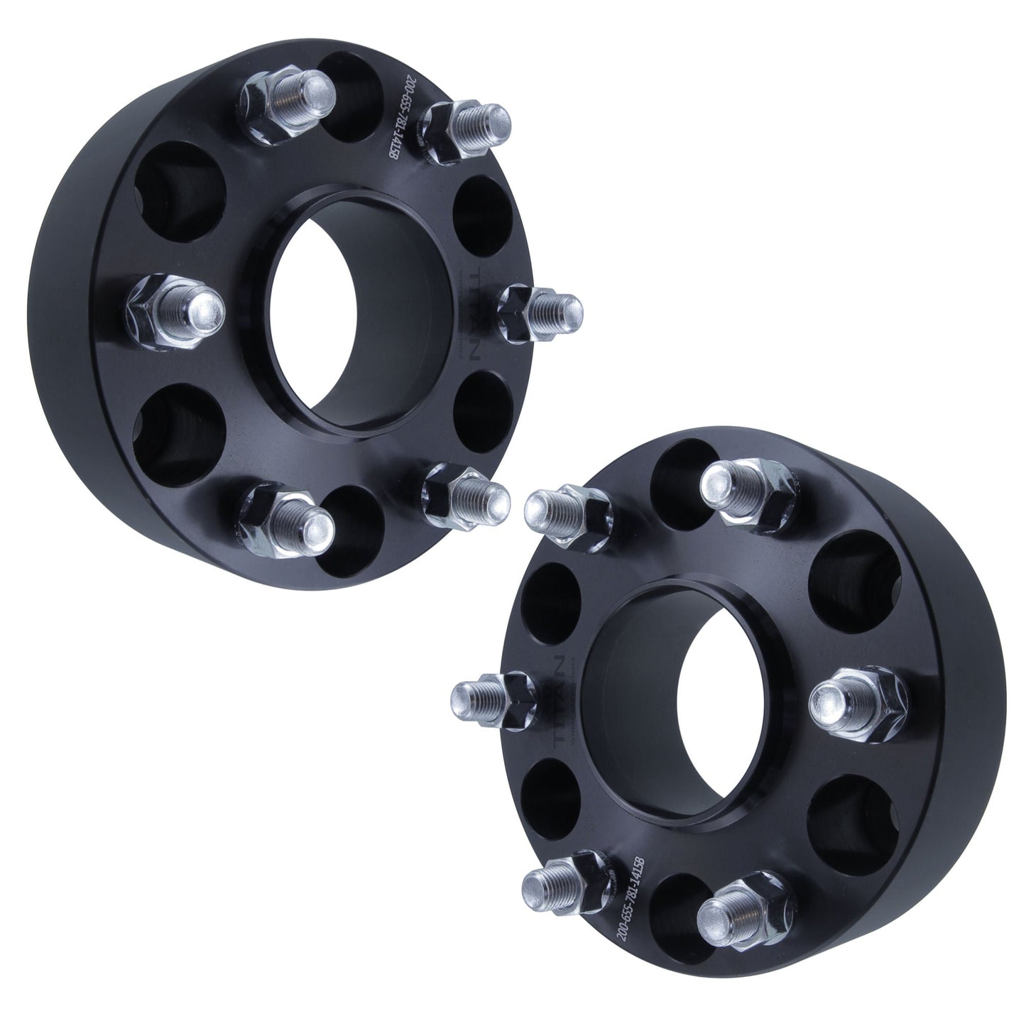 Espaciadores de ruedas de 2" (50 mm) para Chevy Silverado Tahoe Avalanche Suburban | 6x5.5 (6x139.7) | 78.1 Hubcentric | Pernos de 14x1.5 |