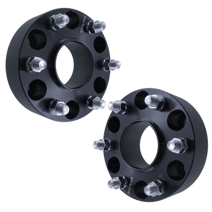 2" (50mm) Wheel Spacers for Chevy Silverado Tahoe Avalanche Suburban | 6x5.5 (6x139.7) | 78.1 Hubcentric |14x1.5 Studs |