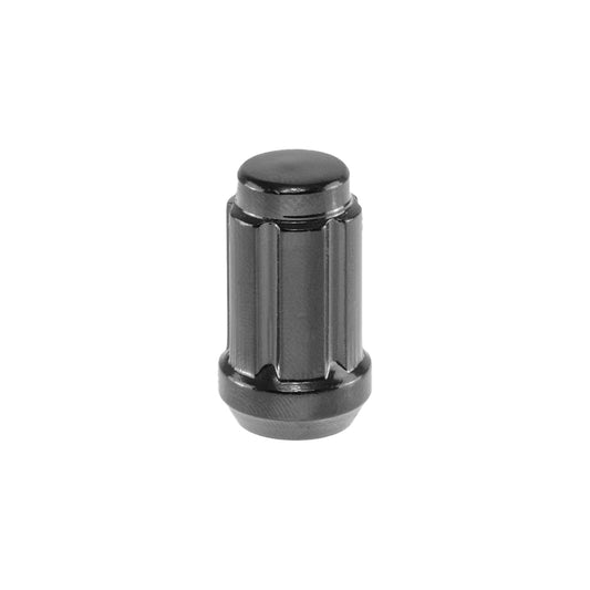 12 x 1.25 Black Spline Acorn Lug Nuts | Tuner Lug Nuts