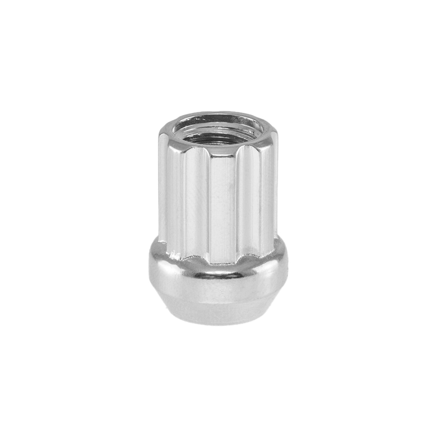 14x1.5 Open Tuner Spline Chrome Lug Nuts