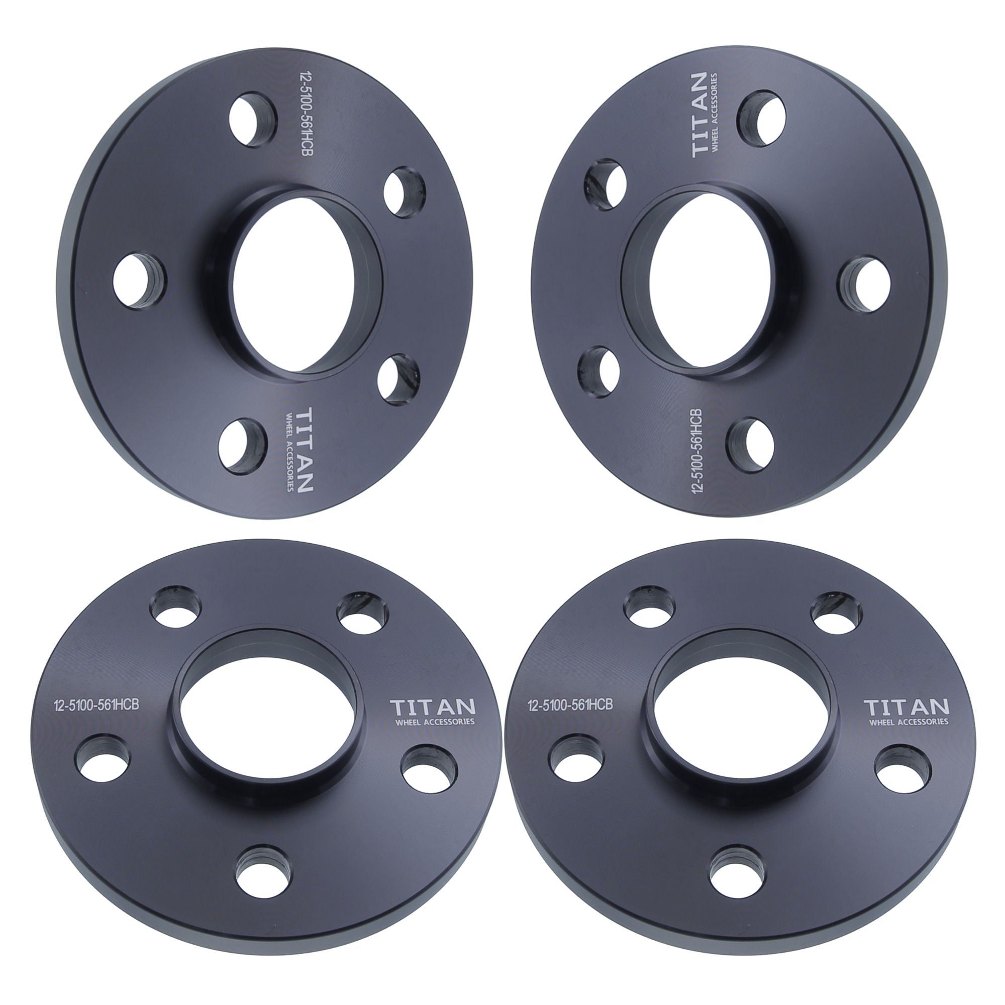 12mm Wheel Spacers for Scion FRS Subaru Impreza BRZ | 5x100 | 56.1  Hubcentric | - Set of 4