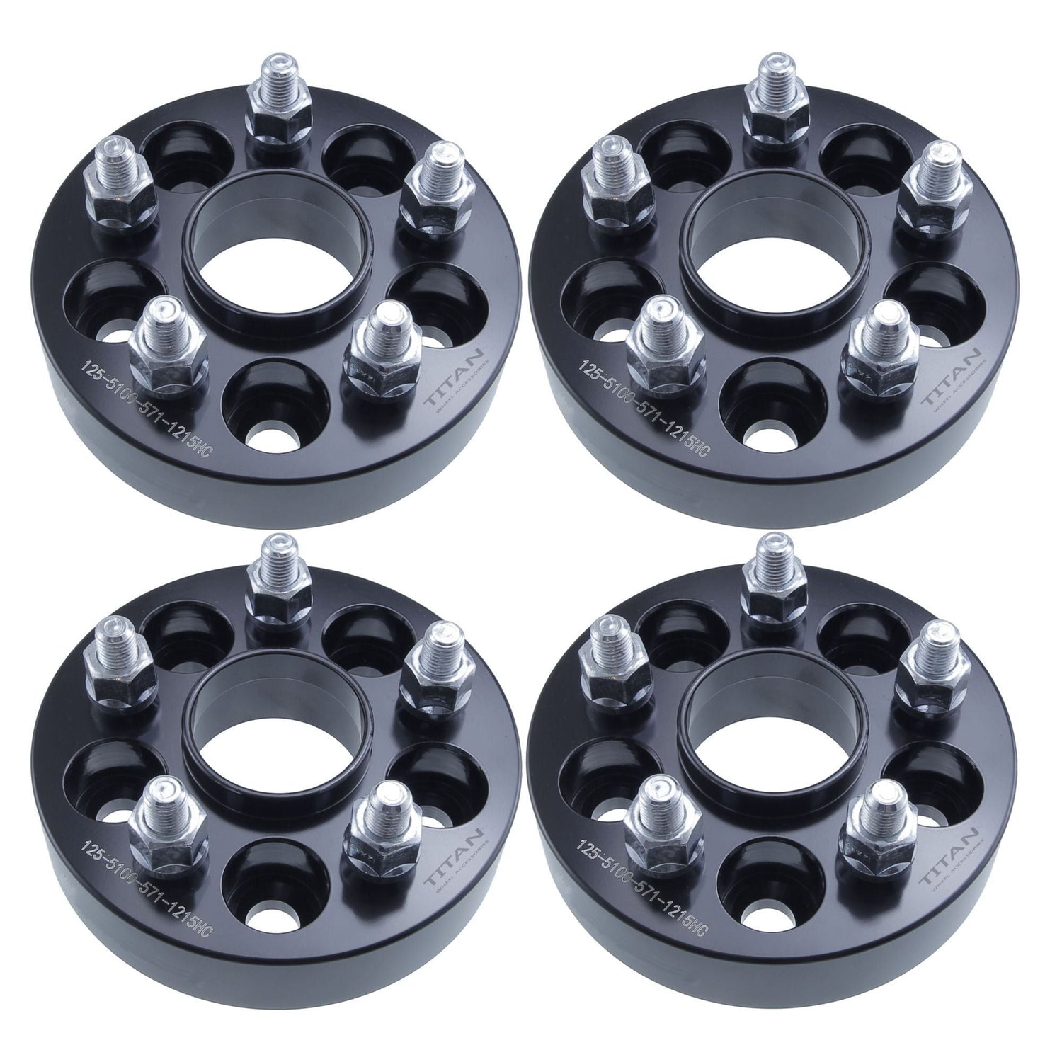 25mm Hubcentric Wheel Spacers for VW Golf Jetta Audi TT | 5x100