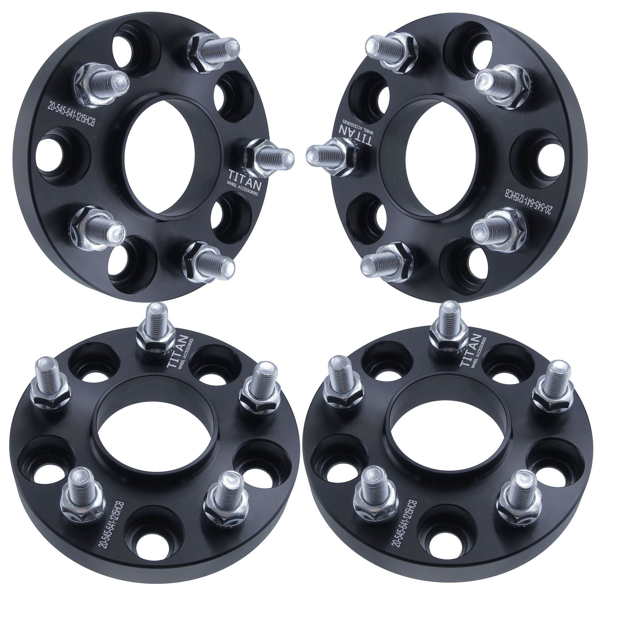 20mm Hubcentric Wheel Spacers for Acura TL Honda Accord Civic | 5x114.3 |  Titan Wheel Accessories