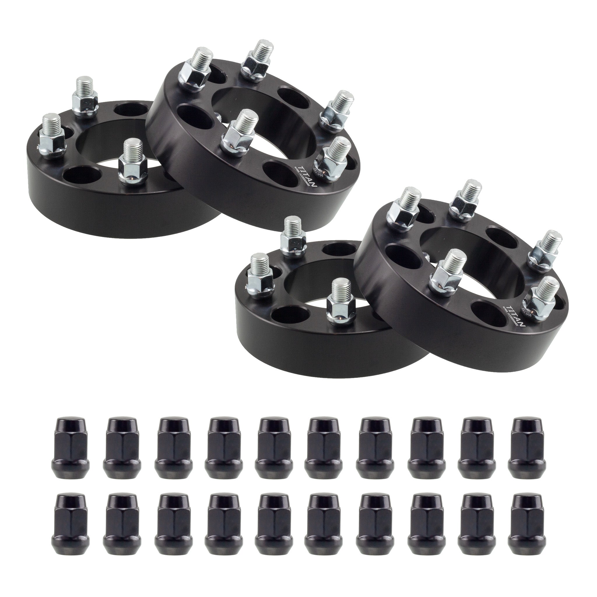 2.5 Inch Hubcentric Wheel Spacers for Camaro Corvette S10 | 5x4.75